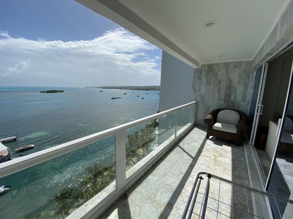 Apartamentos Con Playa Privada Y Vista Al Mar San Andrés Eksteriør billede